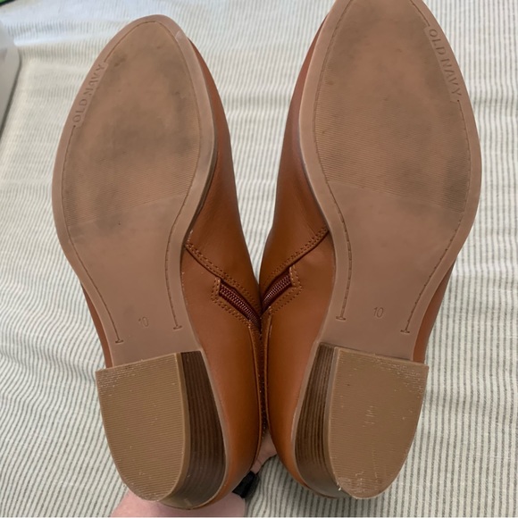 Old Navy Brown Faux Fur Lined Ankle Booties - Picture 3 of 4